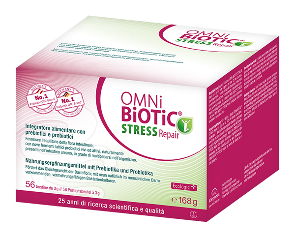 OMNI BIOTIC STRESS REPAIR 56 BUSTINE DA 3 G - Farmacia Artemisia di Montecuollo Dott. Angelo snc