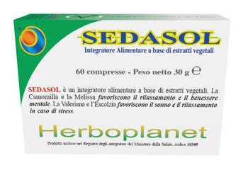 SEDASOL 60 COMPRESSE - Farmacia Artemisia di Montecuollo Dott. Angelo snc
