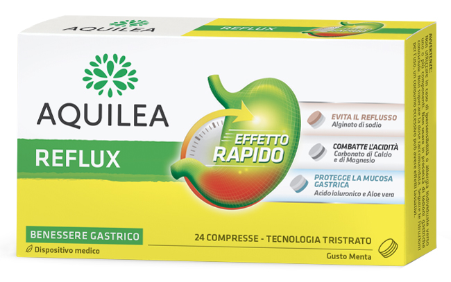 AQUILEA REFLUX 24 COMPRESSE - Farmacia Artemisia di Montecuollo Dott. Angelo snc