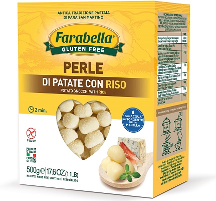 FARABELLA PERLE PATATE RISO 500 G - Farmacia Artemisia di Montecuollo Dott. Angelo snc