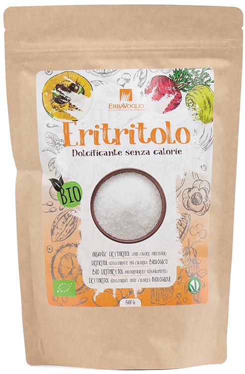 ERITRITOLO BIO 500 G - Farmacia Artemisia di Montecuollo Dott. Angelo snc