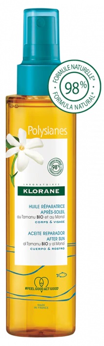KLORANE OLIO RISTRUTTURANTE DOPOSOLE AL TAMANU E MONOI 150 ML - Farmacia Artemisia di Montecuollo Dott. Angelo snc
