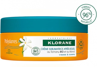 KLORANE CREMA SUBLIMATRICE DOPOSOLE VISO E CORPO TAMANU E MONOI 200 ML - Farmacia Artemisia di Montecuollo Dott. Angelo snc