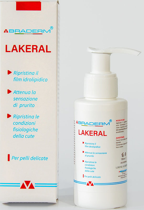 LAKERAL 100 ML BRADERM - Farmacia Artemisia di Montecuollo Dott. Angelo snc