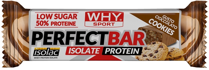 WHYSPORT PERFECT BAR CIOCCOLATO BISCOTTO 50 G - Farmacia Artemisia di Montecuollo Dott. Angelo snc
