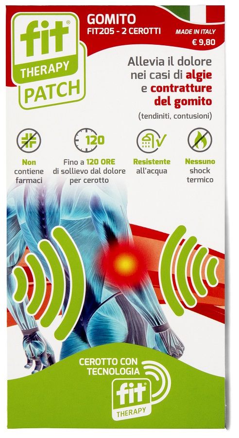 CEROTTO FIT THERAPY GOMITO 2 PEZZI - Farmacia Artemisia di Montecuollo Dott. Angelo snc