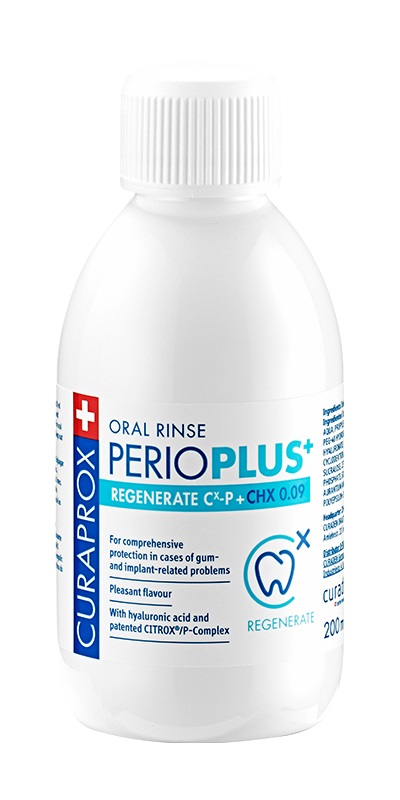 CURAPROX PERIOPLUS+ REGENERATE CHX 0,09% 200 ML - Farmacia Artemisia di Montecuollo Dott. Angelo snc