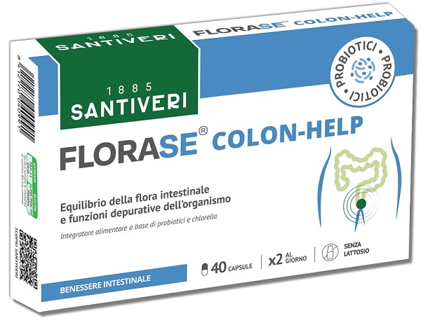 FLORASE COLON HELP 40 CAPSULE - Farmacia Artemisia di Montecuollo Dott. Angelo snc