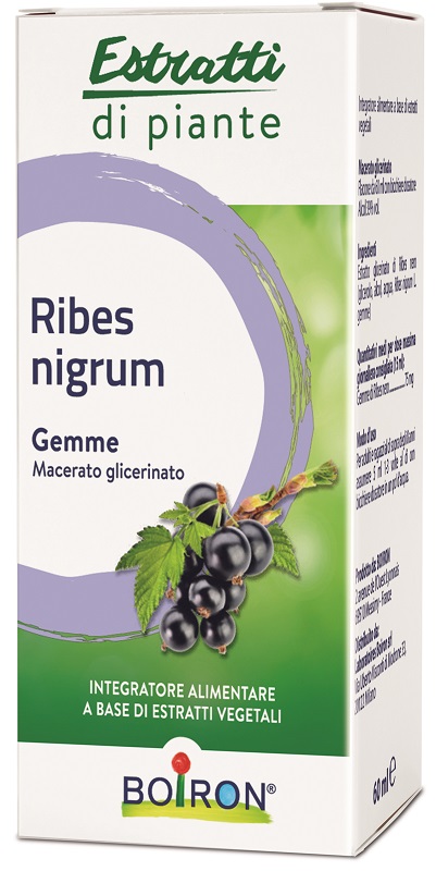 RIBES NIGRUM BOIRON MACERATO GLICERICO 60 ML - Farmacia Artemisia di Montecuollo Dott. Angelo snc