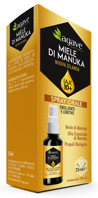 AGAVE NATURA SPRAY ORALE IAA 10+ 25 ML - Farmacia Artemisia di Montecuollo Dott. Angelo snc