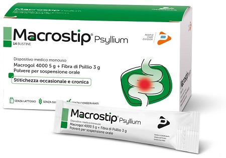 MACROSTIP PSYLLIUM 14 BUSTINE - Farmacia Artemisia di Montecuollo Dott. Angelo snc