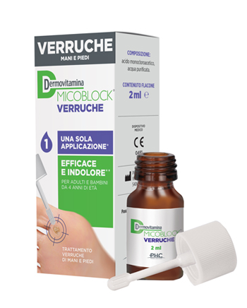 DERMOVITAMINA VERRUCHE 2 ML - Farmacia Artemisia di Montecuollo Dott. Angelo snc