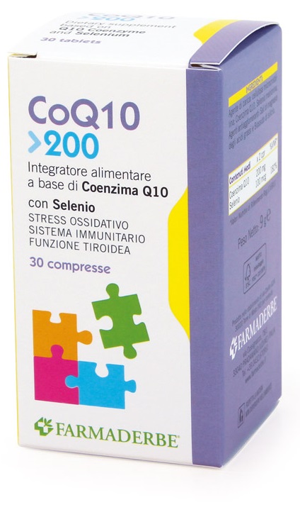 CO Q 10 200 30 COMPRESSE - Farmacia Artemisia di Montecuollo Dott. Angelo snc