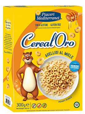 PIACERI MEDITERRANEI CEREALORO ANELLINI MIELE 300 G - Farmacia Artemisia di Montecuollo Dott. Angelo snc