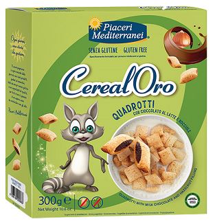 PIACERI MEDITERRANEI CEREALORO QUADROTTI 300 G - Farmacia Artemisia di Montecuollo Dott. Angelo snc