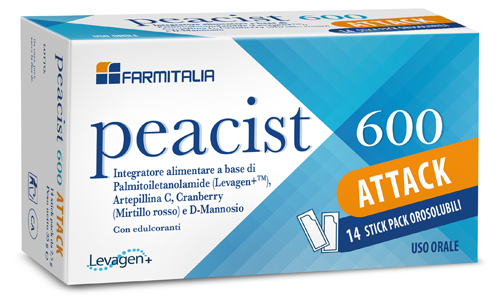 PEACIST 600 ATTACK 14 STICK PACK OROSOLUBILI - Farmacia Artemisia di Montecuollo Dott. Angelo snc