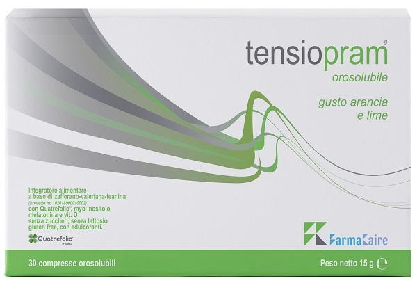 TENSIOPRAM OROSOLUBILE 30 COMPRESSE MASTICABILI GUSTO ARANCIA E LIME - Farmacia Artemisia di Montecuollo Dott. Angelo snc