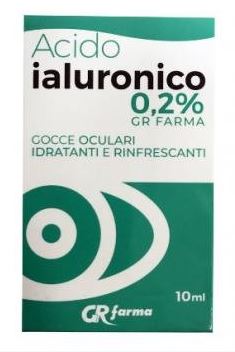 GR FARMA GOCCE OCULARI IDRATANTI E RINFRESCANTI ACIDO IALURONICO - Farmacia Artemisia di Montecuollo Dott. Angelo snc