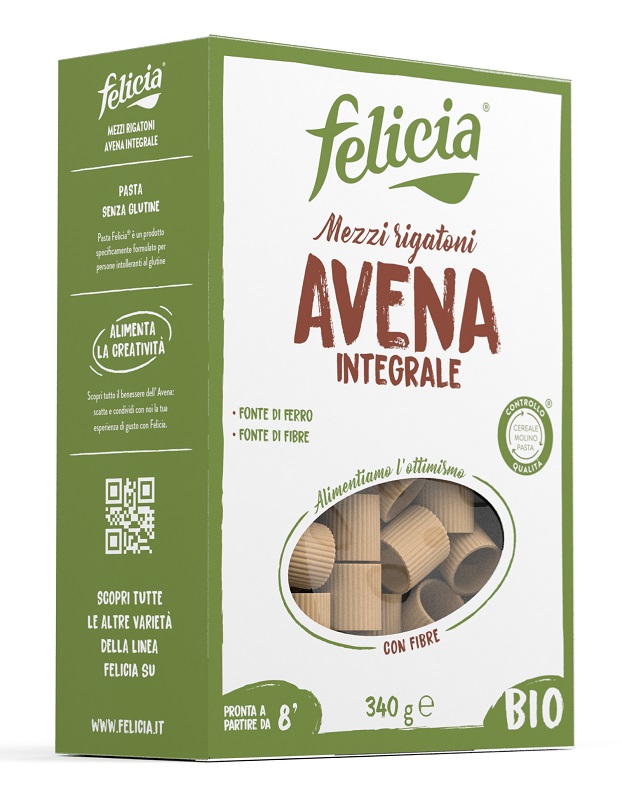 FELICIA MEZZI RIGATONI AVENA 340 G - Farmacia Artemisia di Montecuollo Dott. Angelo snc