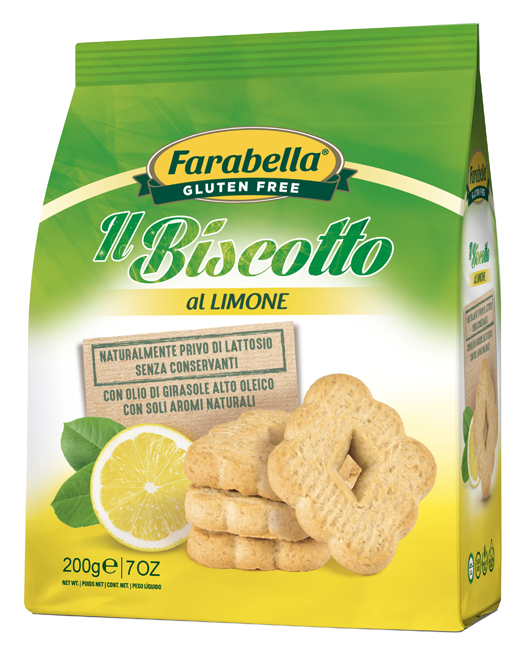 FARABELLA BISCOTTO LIMONE 200 G - Farmacia Artemisia di Montecuollo Dott. Angelo snc