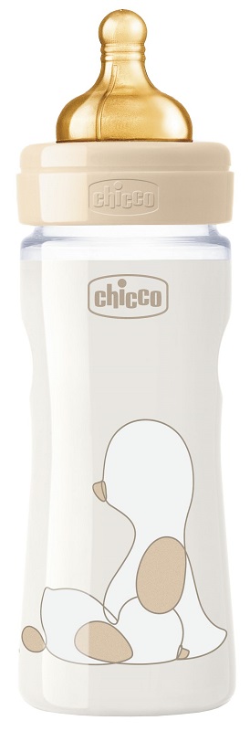 CHICCO BIBERON ORIGINAL 250ML TOUCH REGULAR UNISEX CON TETTARELLA IN CAUCCIU' - Farmacia Artemisia di Montecuollo Dott. Angelo snc