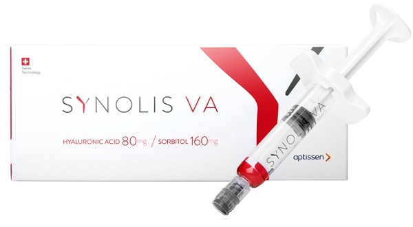 SYNOLIS V-A SOLUZIONE INIETTABILE VISCOELASTICA ISOTONICA IN SIRINGA PRERIEMPITA DI SODIO IALURONATO 80MG  E SORBITOLO 160MG CAPACITA' SIRINGA 4ML MONOSHOT 1 PEZZO - Farmacia Artemisia di Montecuollo Dott. Angelo snc