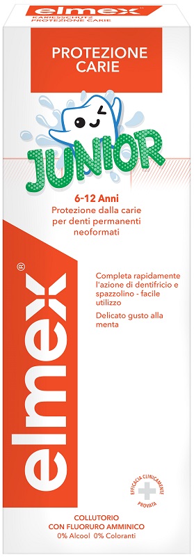 ELMEX COLLUTORIO JUNIOR 400 ML - Farmacia Artemisia di Montecuollo Dott. Angelo snc