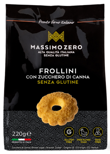 MASSIMO ZERO FROLLINI ZUCCHERO DI CANNA 220 G - Farmacia Artemisia di Montecuollo Dott. Angelo snc