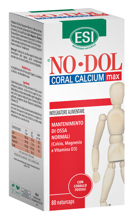 ESI NO DOL CORAL CALCIUM MAX 80 CAPSULE - Farmacia Artemisia di Montecuollo Dott. Angelo snc