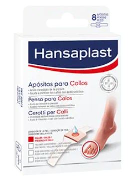 HANSAPLAST CEROTTI PER CALLI 8 PEZZI - Farmacia Artemisia di Montecuollo Dott. Angelo snc