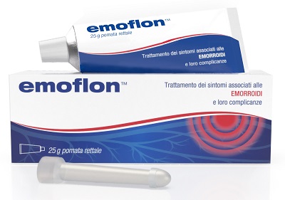 EMOFLON POMATA RETTALE TUBETTO 25 G CON APPLICATORE - Farmacia Artemisia di Montecuollo Dott. Angelo snc