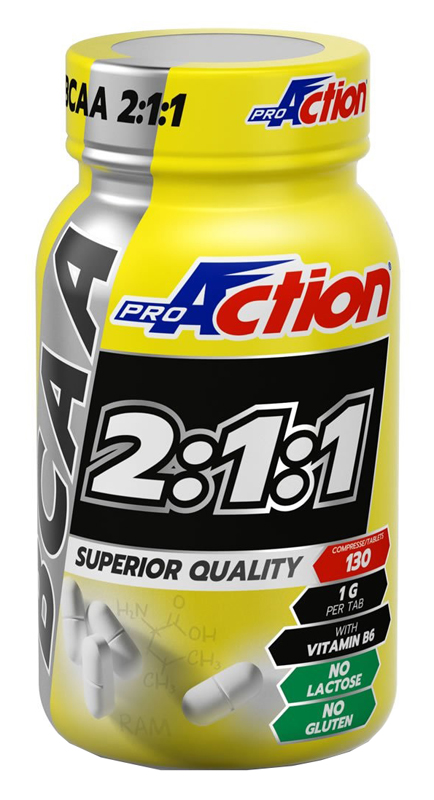 PROACTION BCAA 211 130 COMPRESSE - Farmacia Artemisia di Montecuollo Dott. Angelo snc