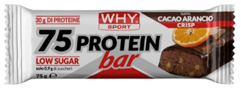 WHYSPORT 75 PROTEIN BAR CACAO ARANCIO CRISP 75 G - Farmacia Artemisia di Montecuollo Dott. Angelo snc