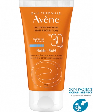 AVENE EAU THERMALE FLUIDO SPF 30 PROTEZIONE SOLARE ALTA 50 ML - Farmacia Artemisia di Montecuollo Dott. Angelo snc