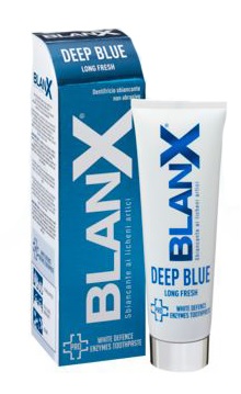 BLANX DEEP BLUE DENTIFRICIO SBIANCANTE NON ABRASIVO 25 ML - Farmacia Artemisia di Montecuollo Dott. Angelo snc