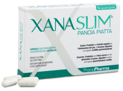 XANASLIM PANCIA PIATTA 15 CAPSULE GASTRORESISTENTI - Farmacia Artemisia di Montecuollo Dott. Angelo snc