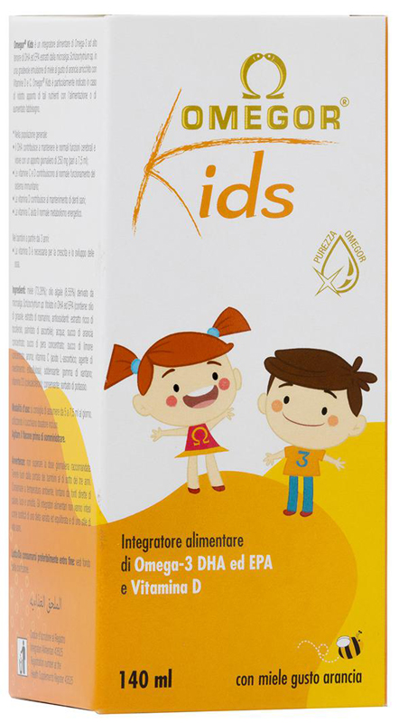 OMEGOR KIDS 140 ML - Farmacia Artemisia di Montecuollo Dott. Angelo snc