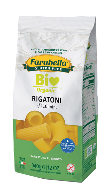 FARABELLA BIO RIGATONI MAIS-RISO 340 G - Farmacia Artemisia di Montecuollo Dott. Angelo snc
