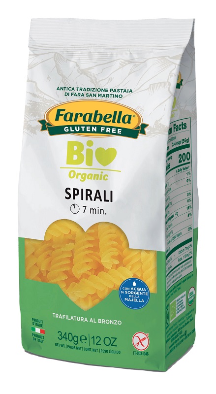 FARABELLA BIO SPIRALI MAIS-RISO 340 G - Farmacia Artemisia di Montecuollo Dott. Angelo snc