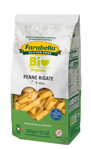 FARABELLA BIO PENNE RIGATE MAIS-RISO 340 G - Farmacia Artemisia di Montecuollo Dott. Angelo snc