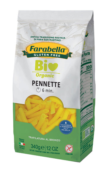 FARABELLA BIO PENNETTE MAIS-RISO 340 G - Farmacia Artemisia di Montecuollo Dott. Angelo snc