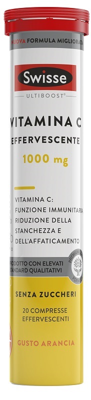 SWISSE VITAMINA C EFFERVESCENTE 20 COMPRESSE - Farmacia Artemisia di Montecuollo Dott. Angelo snc