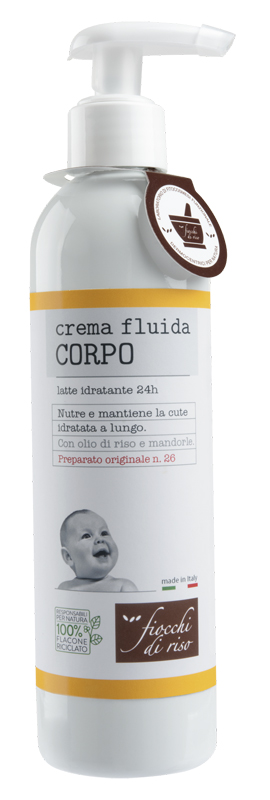 FIOCCHI DI RISO CREMA FLUIDA CORPO IDRATANTE 240 ML - Farmacia Artemisia di Montecuollo Dott. Angelo snc