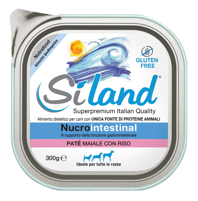 SILAND NUCROINTESTINAL UMIDO CANE MAIALE/RISO 300 G - Farmacia Artemisia di Montecuollo Dott. Angelo snc