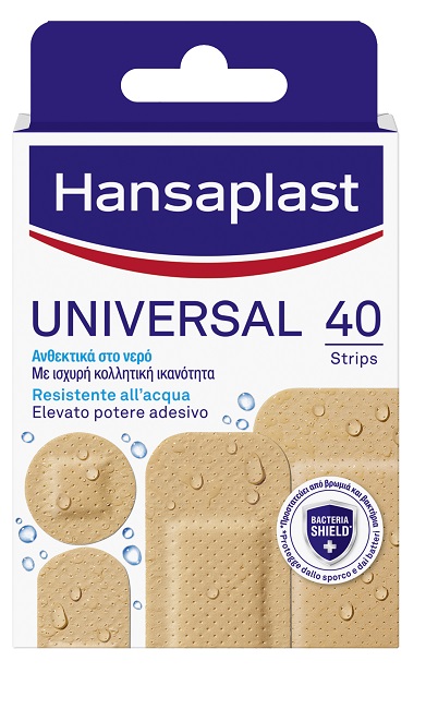 CEROTTO HANSAPLAST UNIVERSAL ASSORTITI 40 PEZZI - Farmacia Artemisia di Montecuollo Dott. Angelo snc