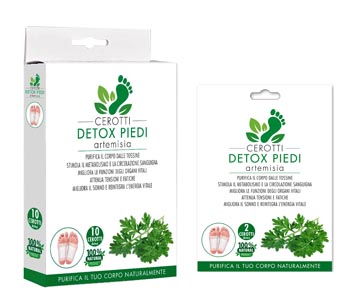 CEROTTI DETOX PIEDI ARTEMISIA 10 PEZZI - Farmacia Artemisia di Montecuollo Dott. Angelo snc