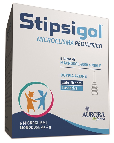 STIPSIGOL MICROCLISMA PEDIATRICO 6 X 6 G - Farmacia Artemisia di Montecuollo Dott. Angelo snc