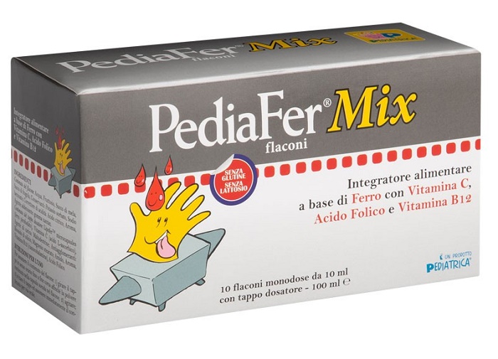 PEDIAFER MIX 10 FLACONI DA 10 ML - Farmacia Artemisia di Montecuollo Dott. Angelo snc