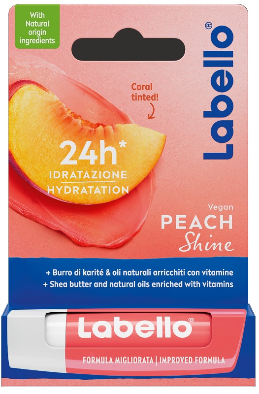 LABELLO PEACH SHINE 5 G - Farmacia Artemisia di Montecuollo Dott. Angelo snc