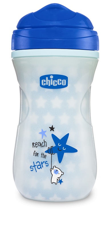 CHICCO TAZZA GLOWING 14M+ AZZURRA - Farmacia Artemisia di Montecuollo Dott. Angelo snc